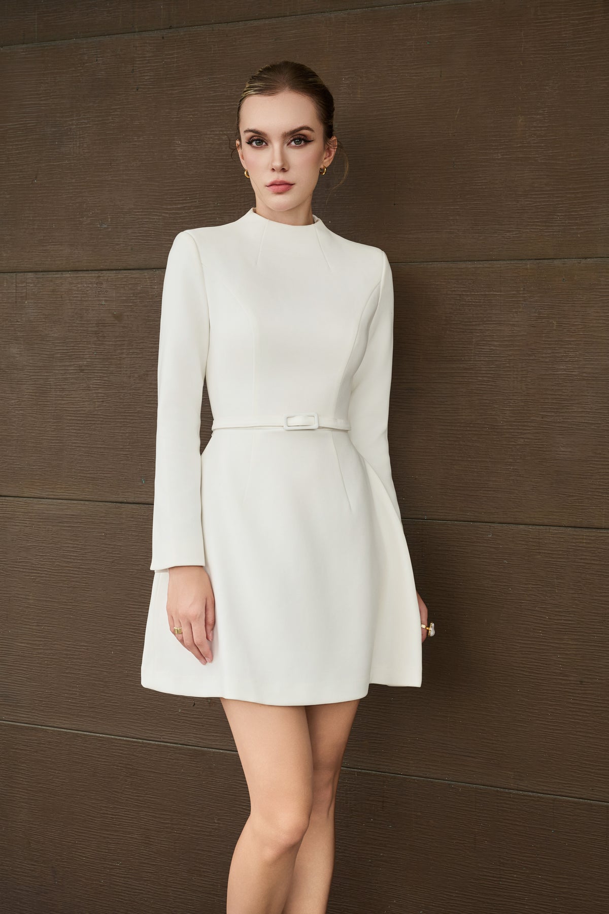 Natalia Long Sleeves Mini Dress