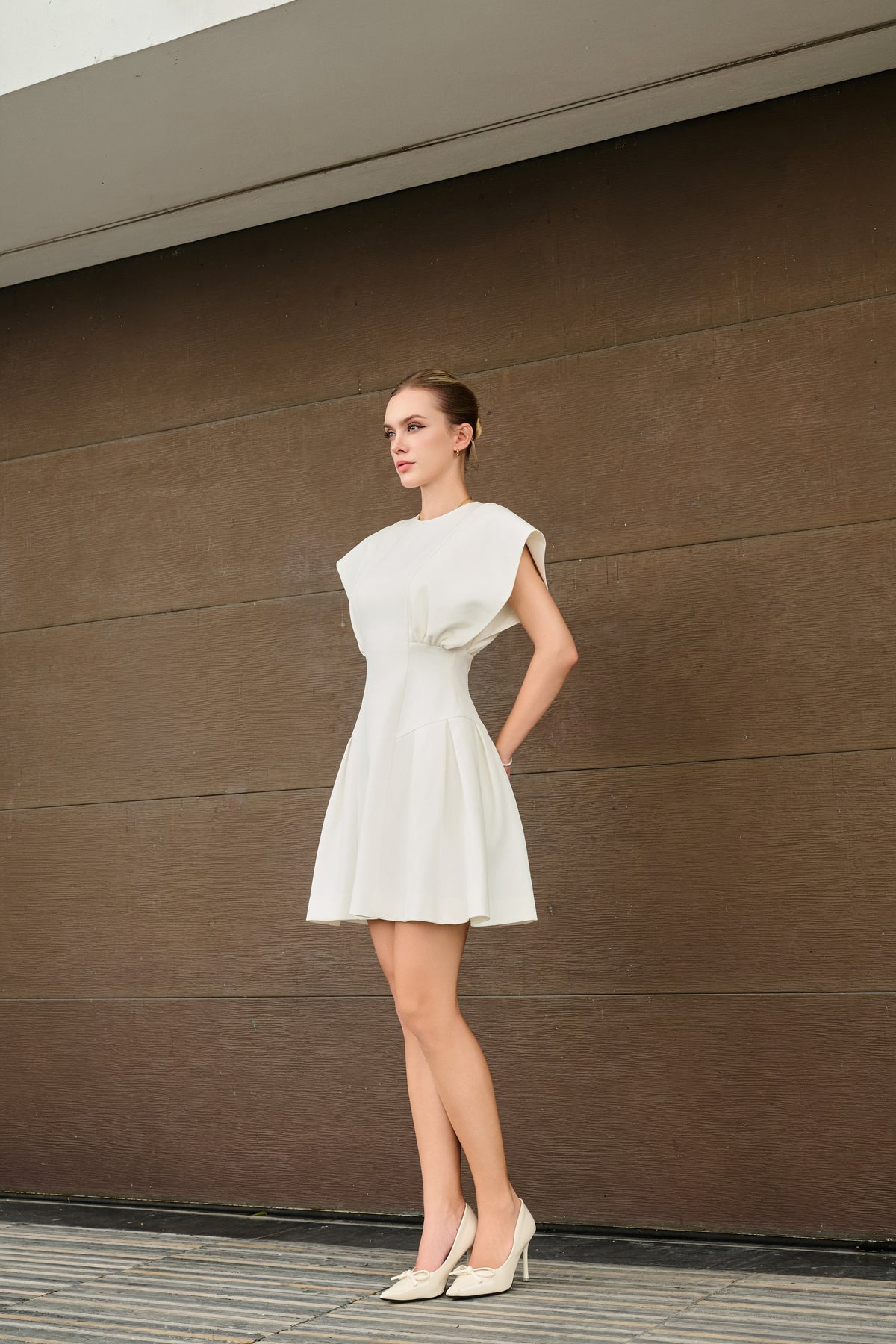 Lisa Structured Mini Dress