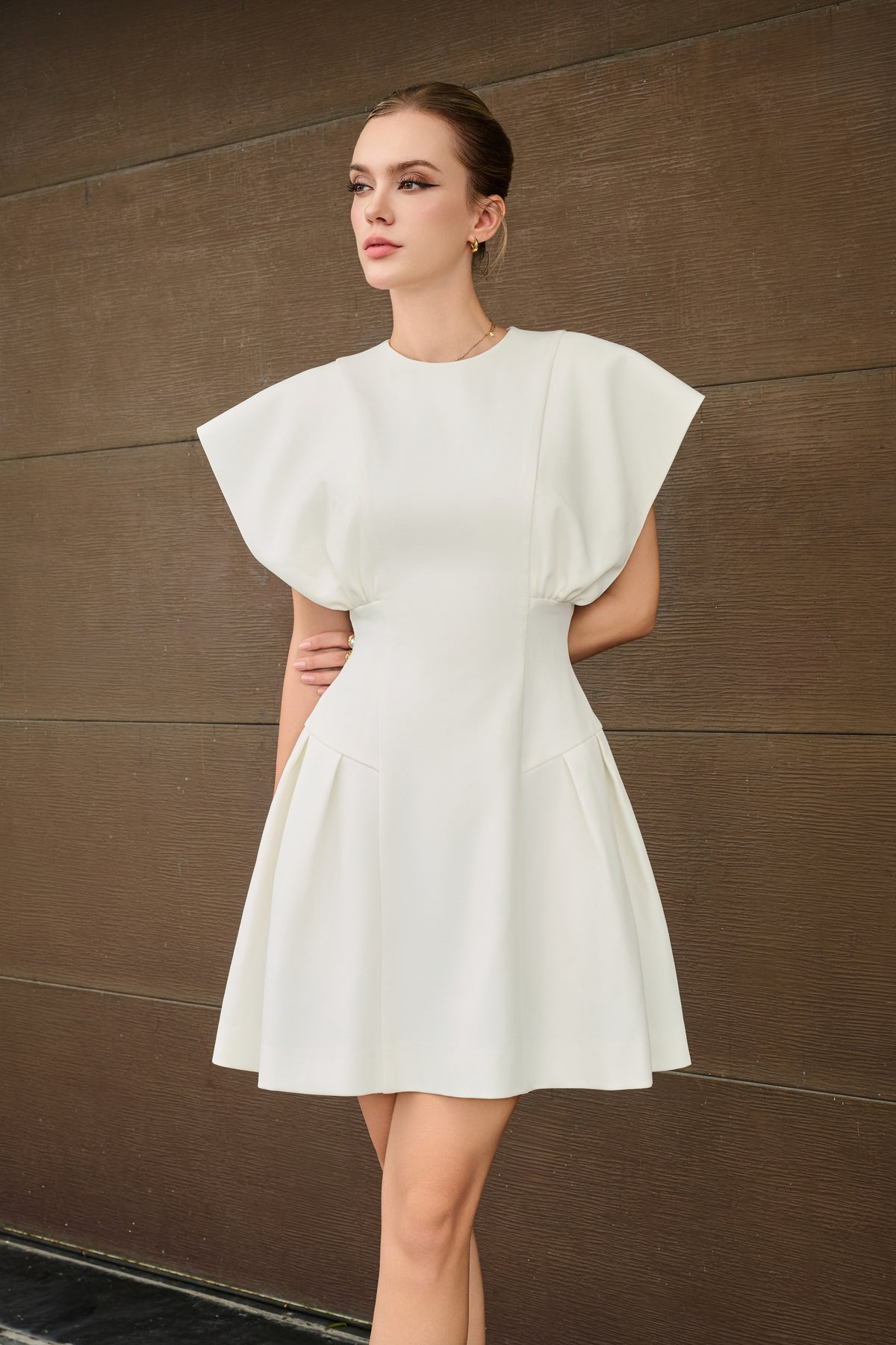 Lisa Structured Mini Dress