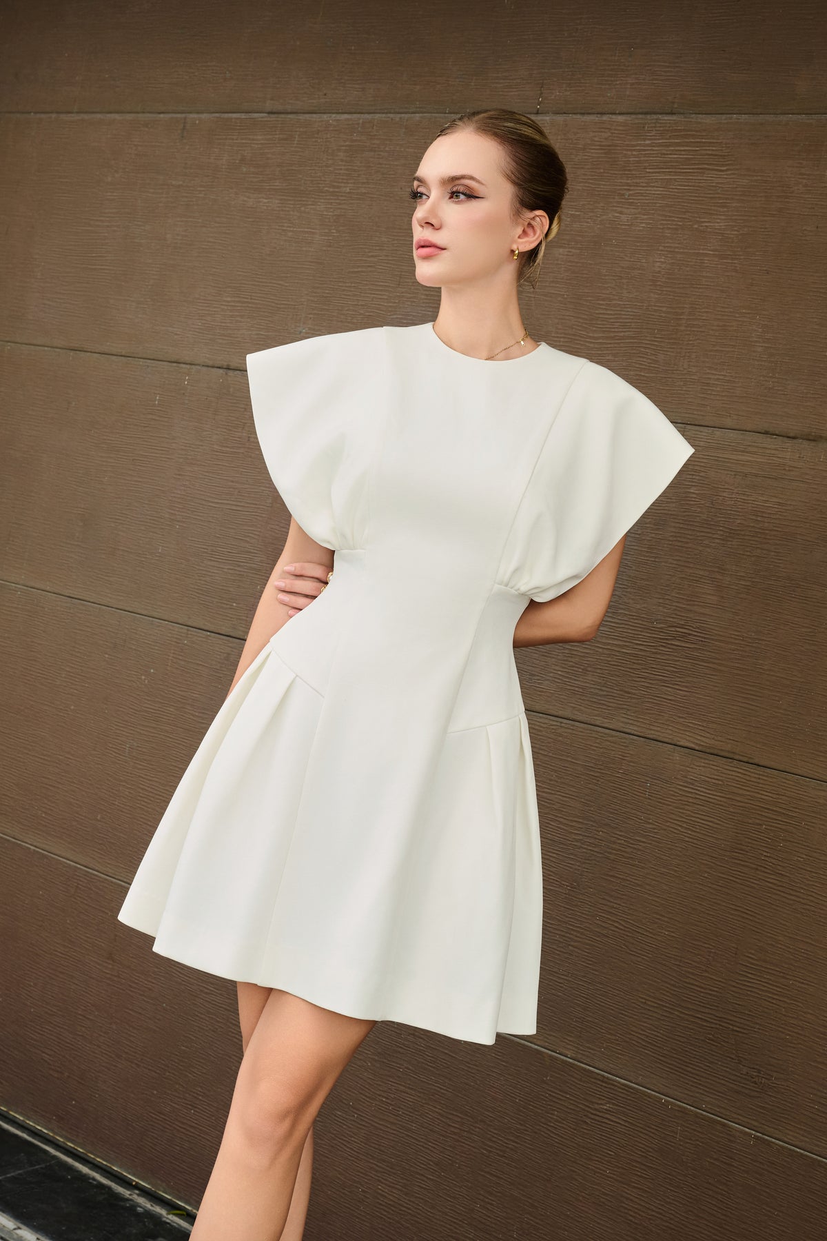 Lisa Structured Mini Dress