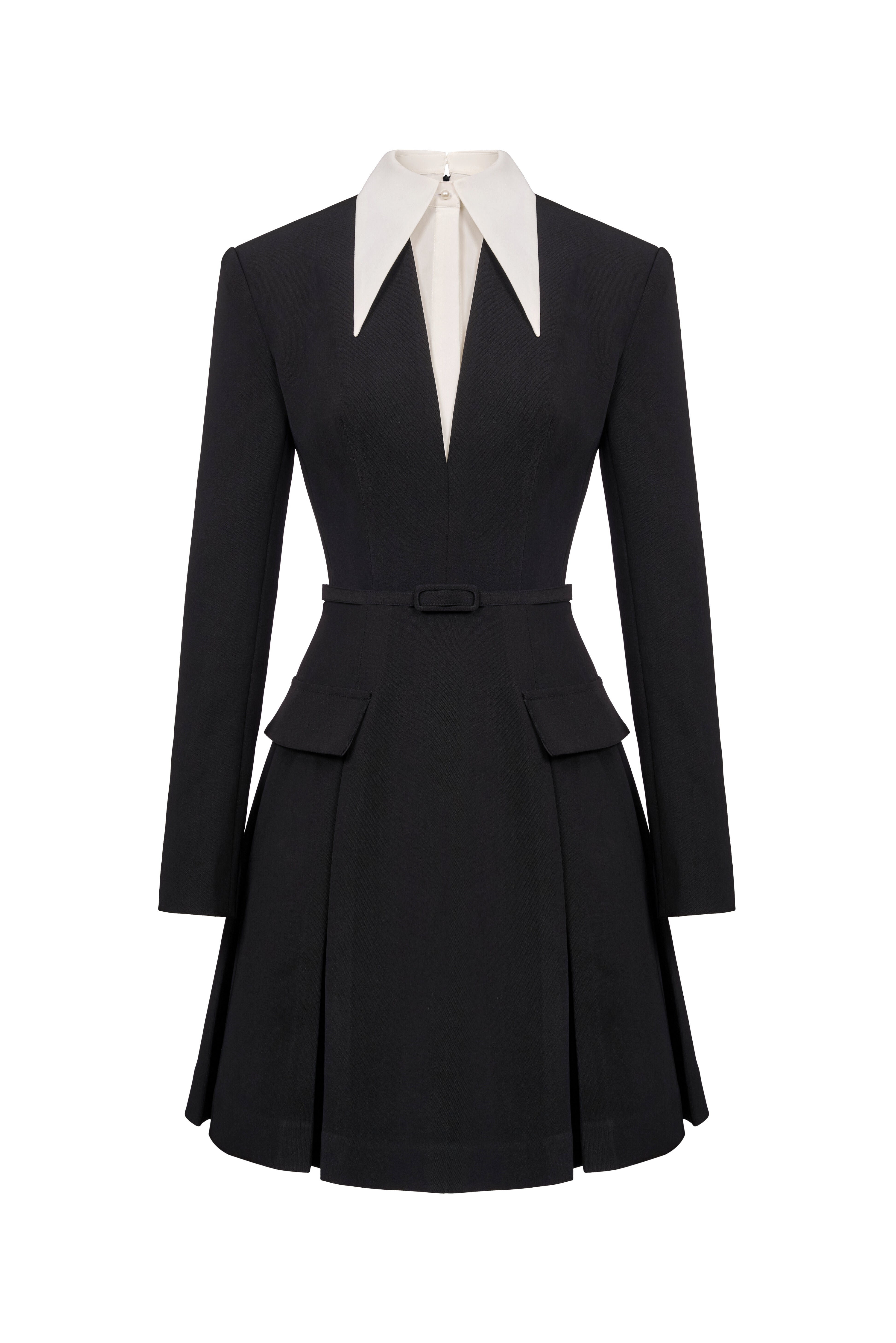 Angelina High Waist Square Neck Midi Dress – ANMY BUI