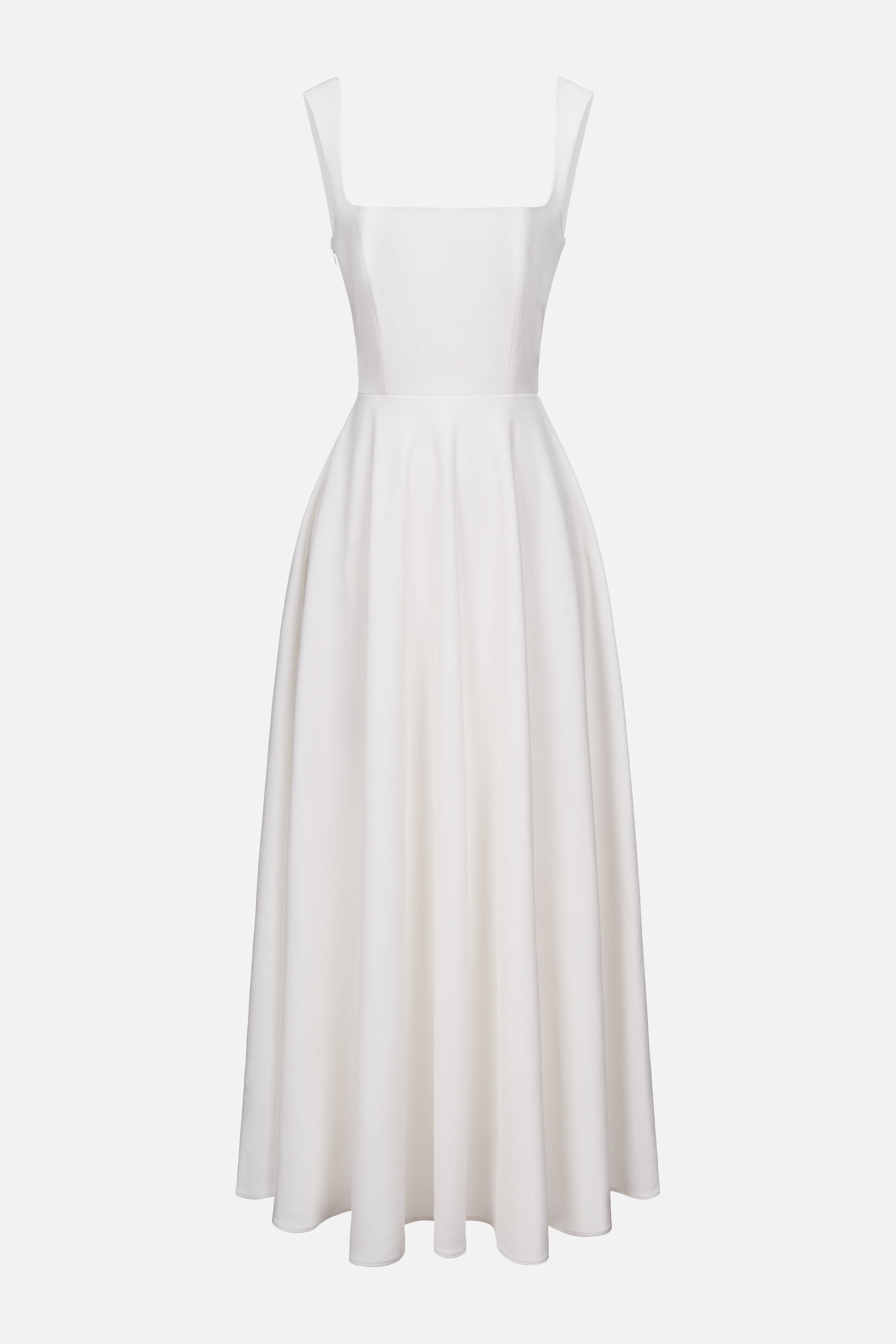 Angelina High Waist Square Neck Midi Dress – ANMY BUI