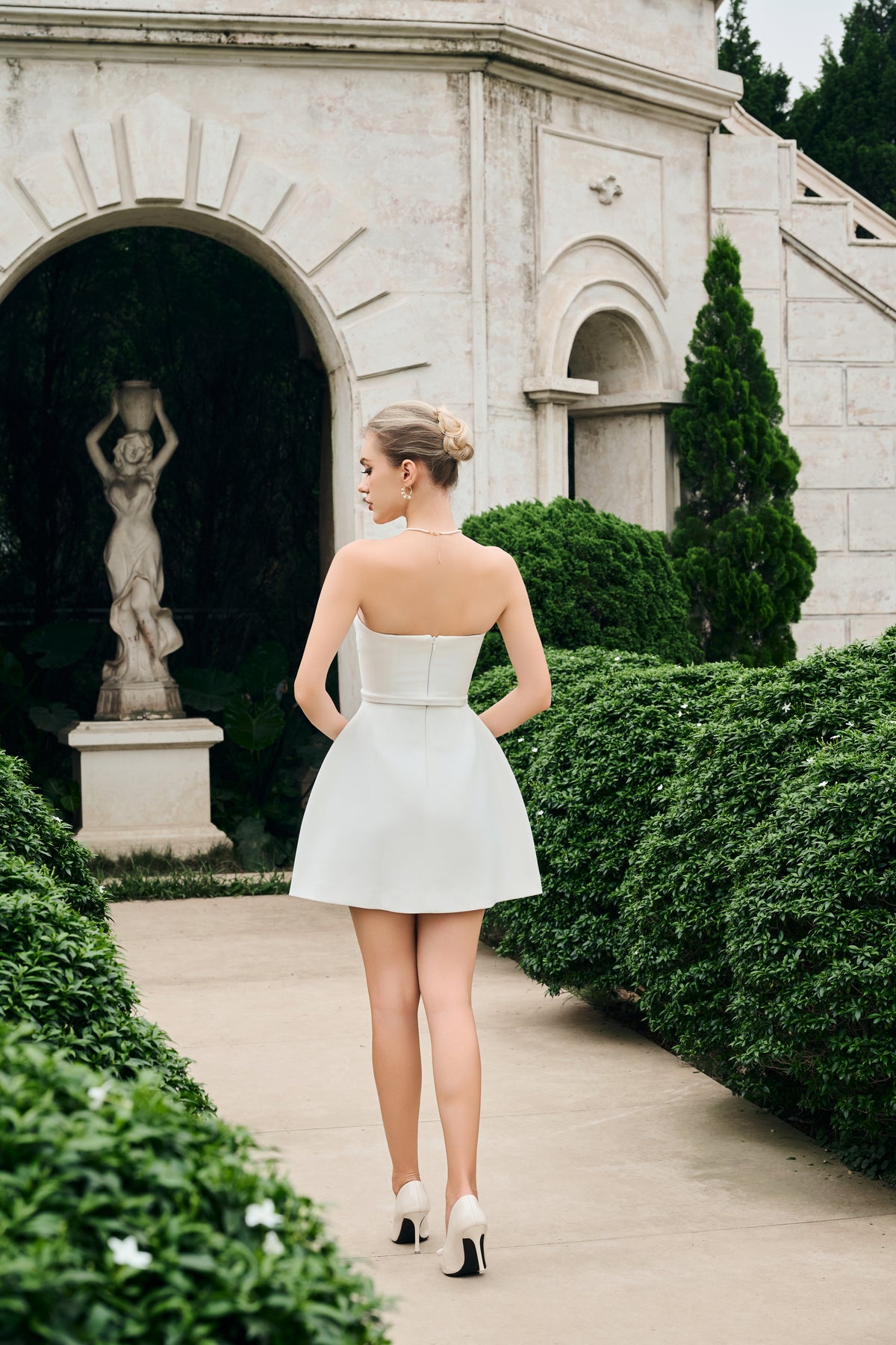 Maria Strapless Mini Dress