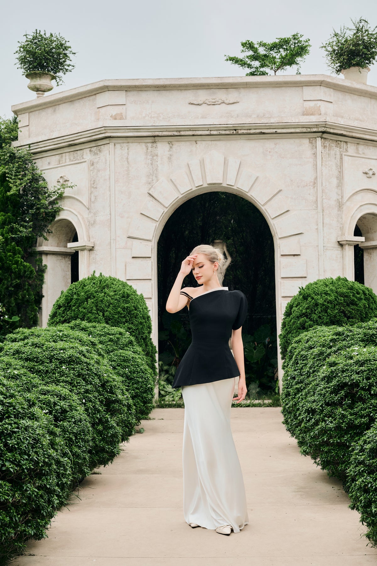Linda Bias Cut Maxi Skirt