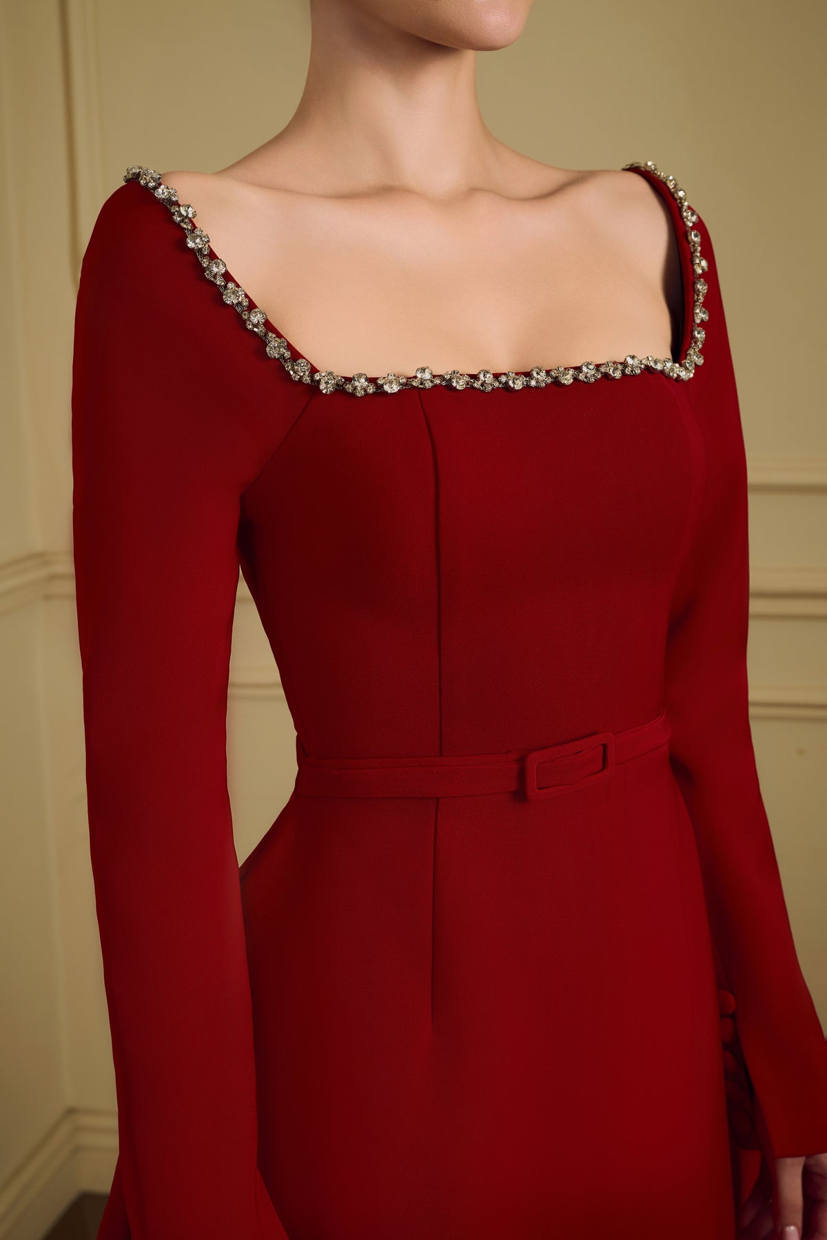 Janice Embellished Mini Dress